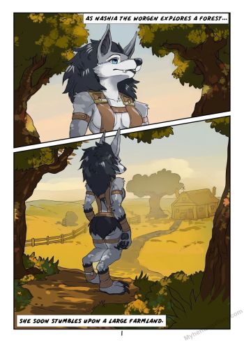 Cover of The Many Adventures Of Nashia The Worgen - The New Helper